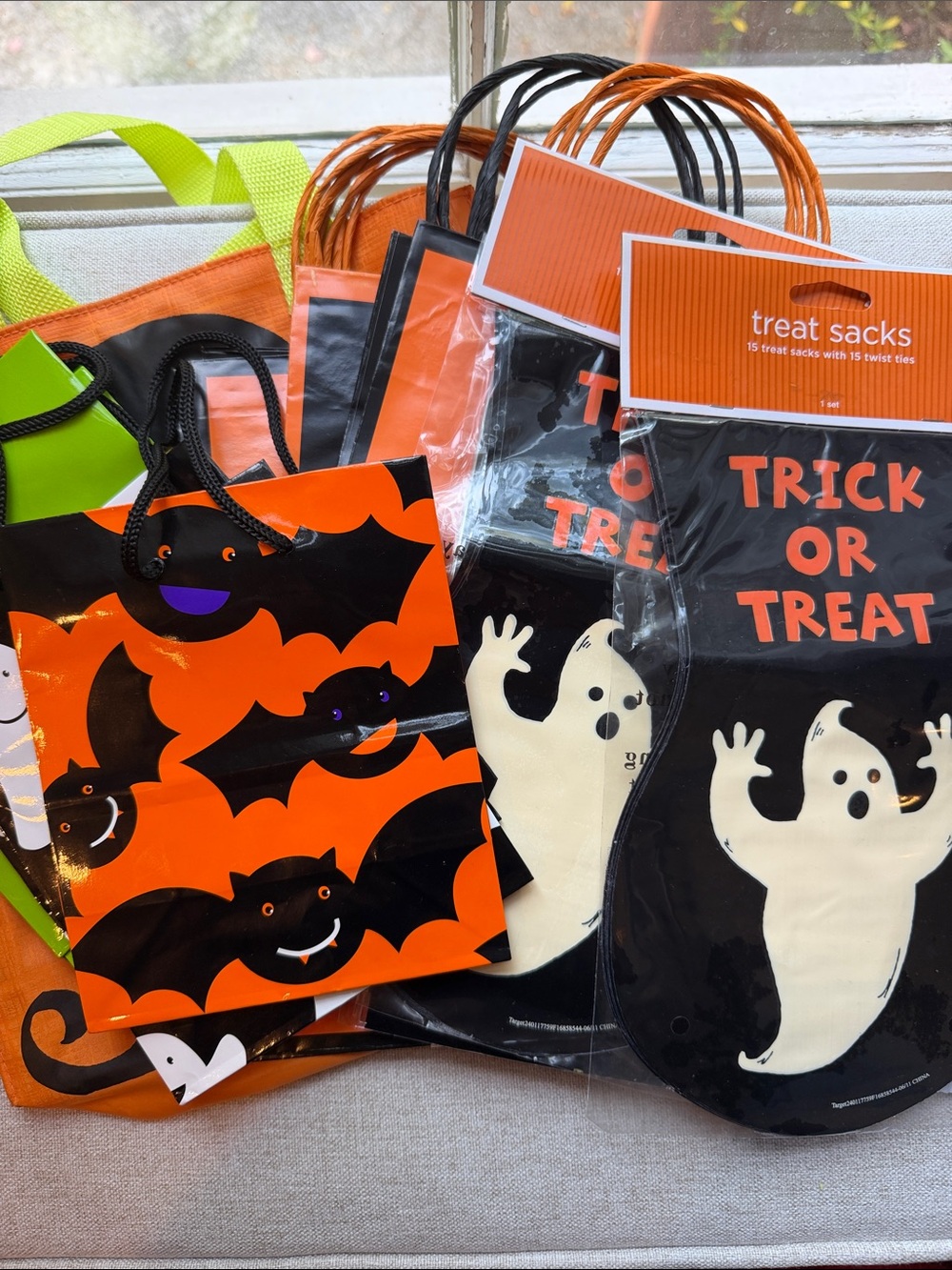 Vintage Halloween Treat Sacks and Gift Bags